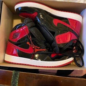 Jordan 1 high og patent bred